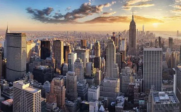 曼哈顿区是纽约最繁华的街区