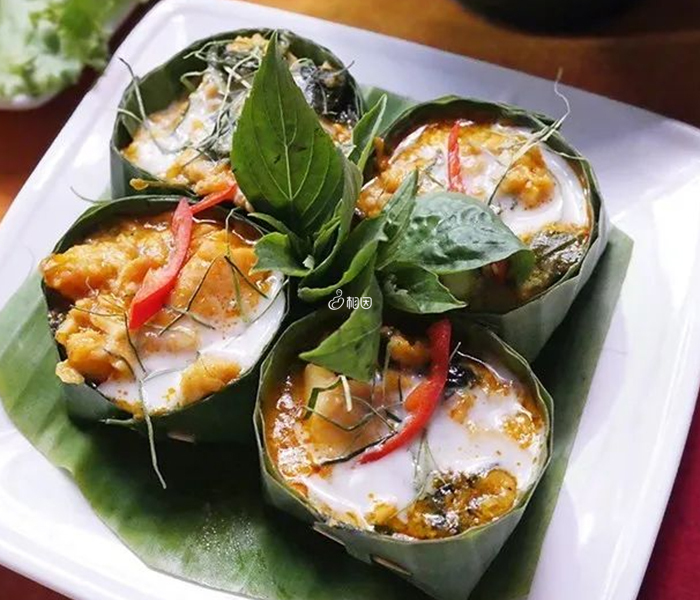 阿莫克鱼是柬埔寨美食之一