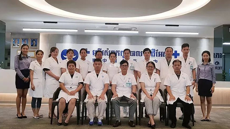 柬中国际生殖医院医疗团队