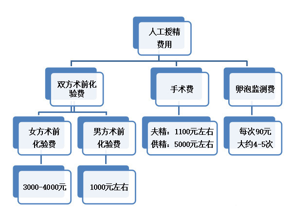 上海和平妇幼保健院供精人工授精费用明细表