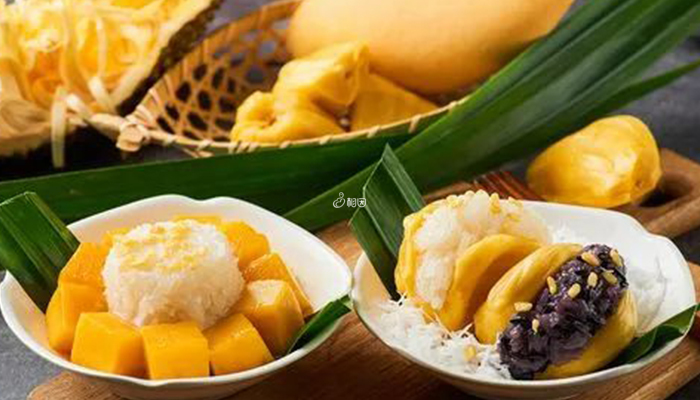 芒果糯米饭是泰国国民美食