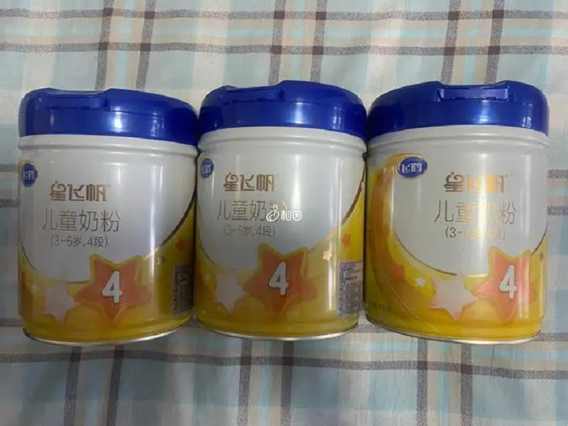 飞鹤星飞帆4段儿童成长奶粉使用3到6岁儿童