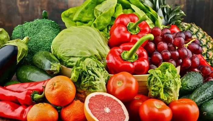蔬菜水果富含维生素